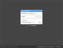 Tablet Screenshot of mail6.hostek.com